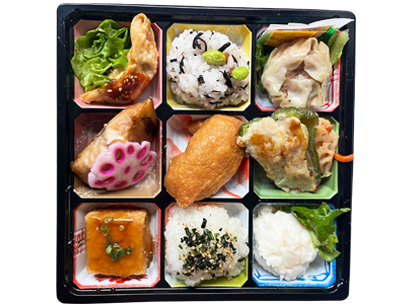 小市松弁当